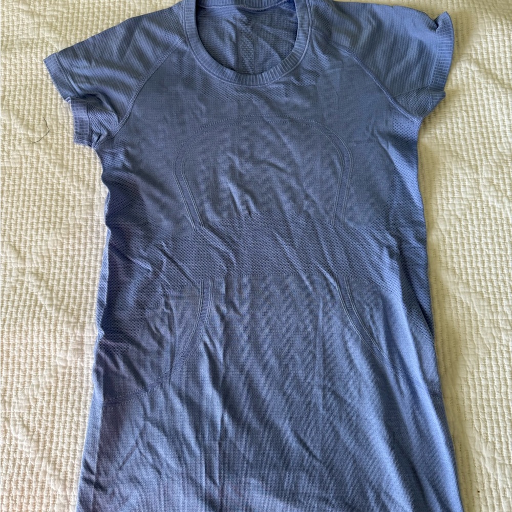 Lululemon Blue Athletic Tee